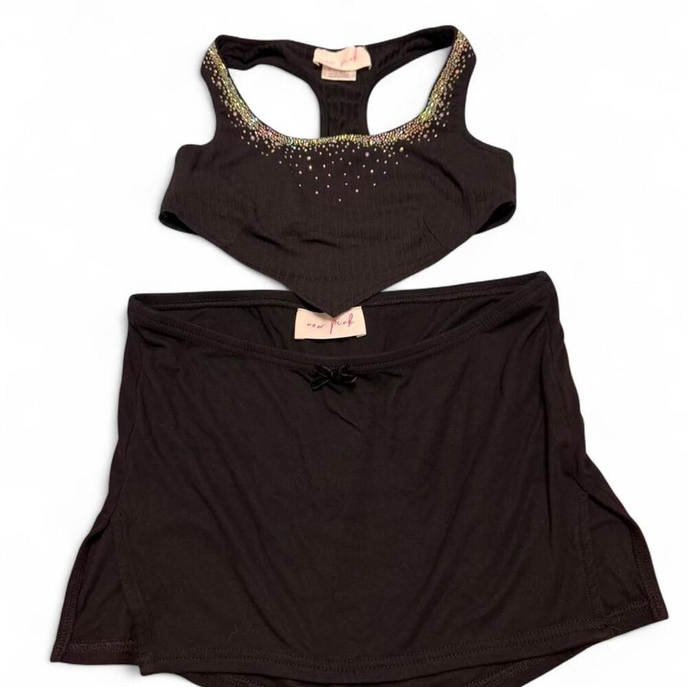 NewPink Women's Black Set